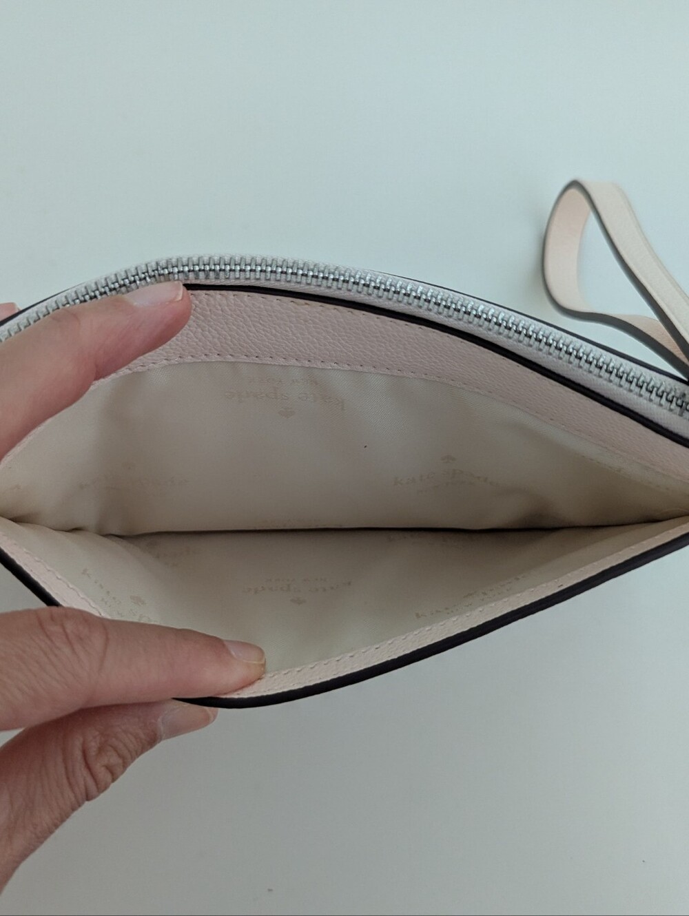 NWOT! Kate Spade New York Lucy Floral Wristlet Wallet In Fresh Peach Multi - Picture 15 of 15